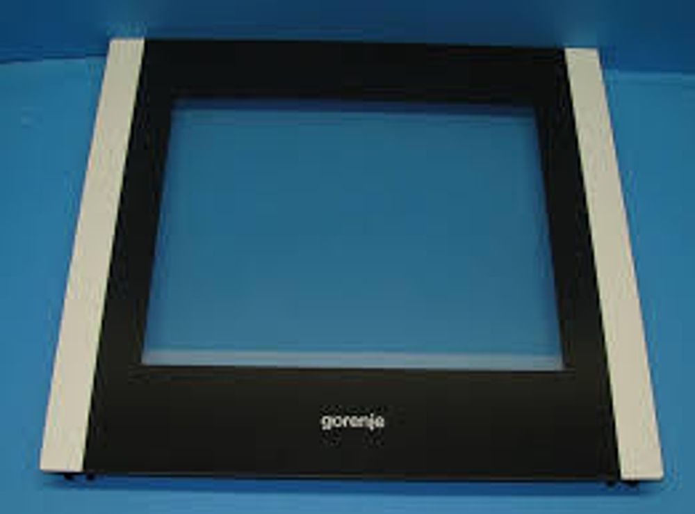 Дверь духовки GORENJE в сборе со стеклами и петлями 466*600