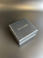Запонки Oriflame Sweden серебристые в виде узелка, в родной коробке, винтаж