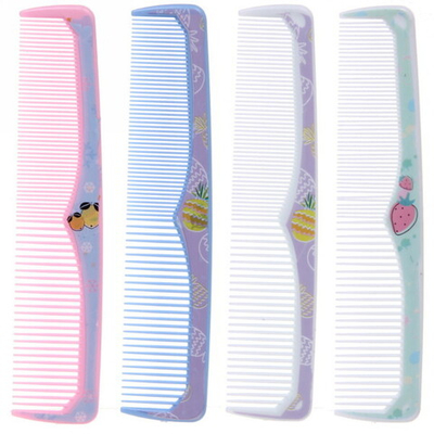 Расческа комбинированная «Fashion hair - Эдванс», микс 4 цвета, 22*4,5см