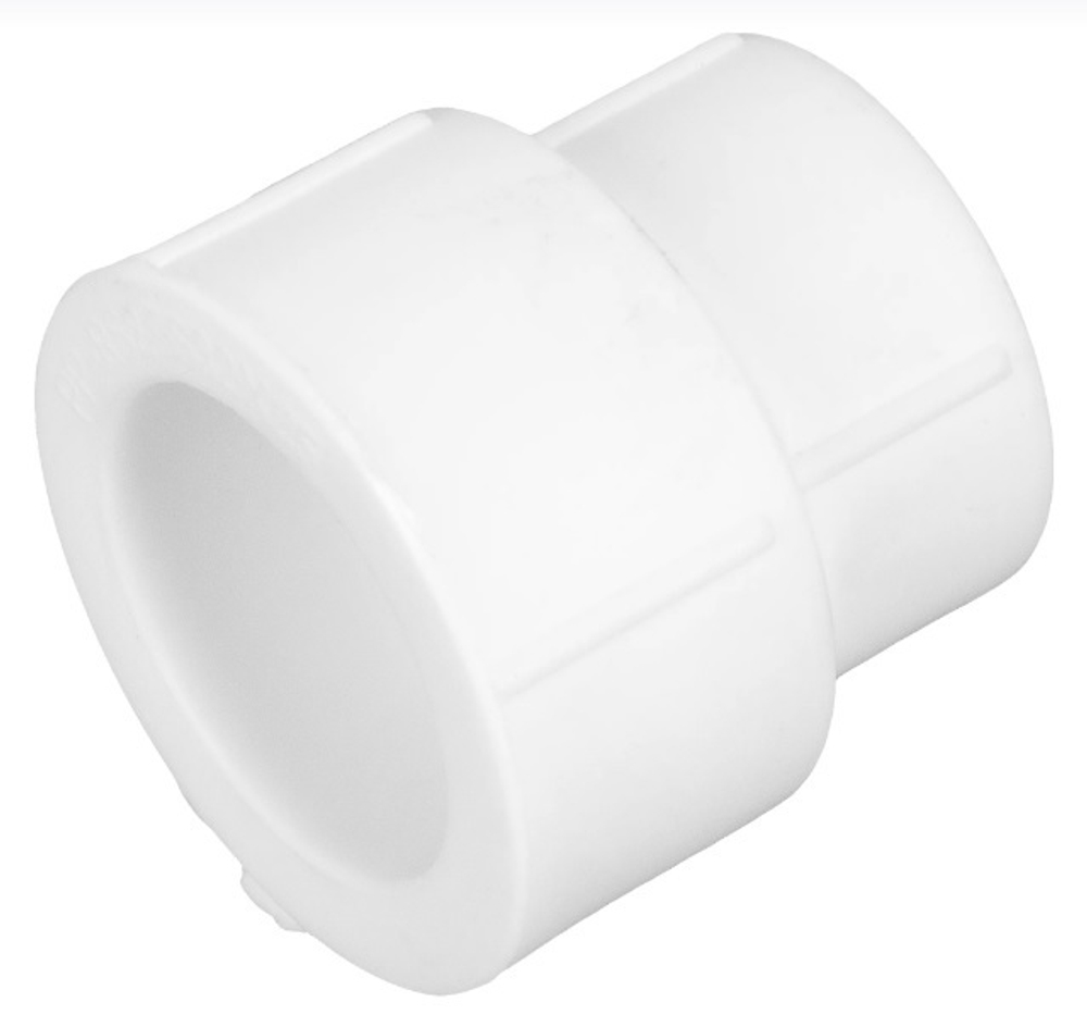 Муфта полипропиленовая переходная под пайку (наруж/внутр) PN25 d32х25мм