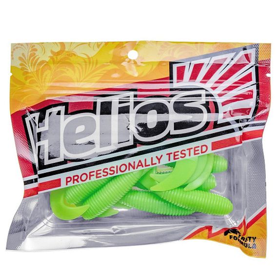 Твистер Credo 3,35&#39;/8,5 см Lime 7шт. (HS-11-008) Helios