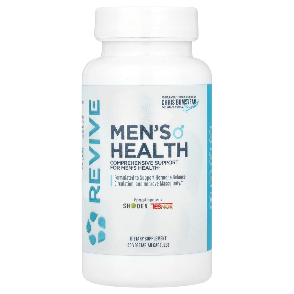 Revive, Men's Health, мужское здоровье, 60 вегетарианских капсул