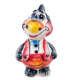 ГЛ- 076 Фигурка «Дракон» цв. (Гжельский фарфор)