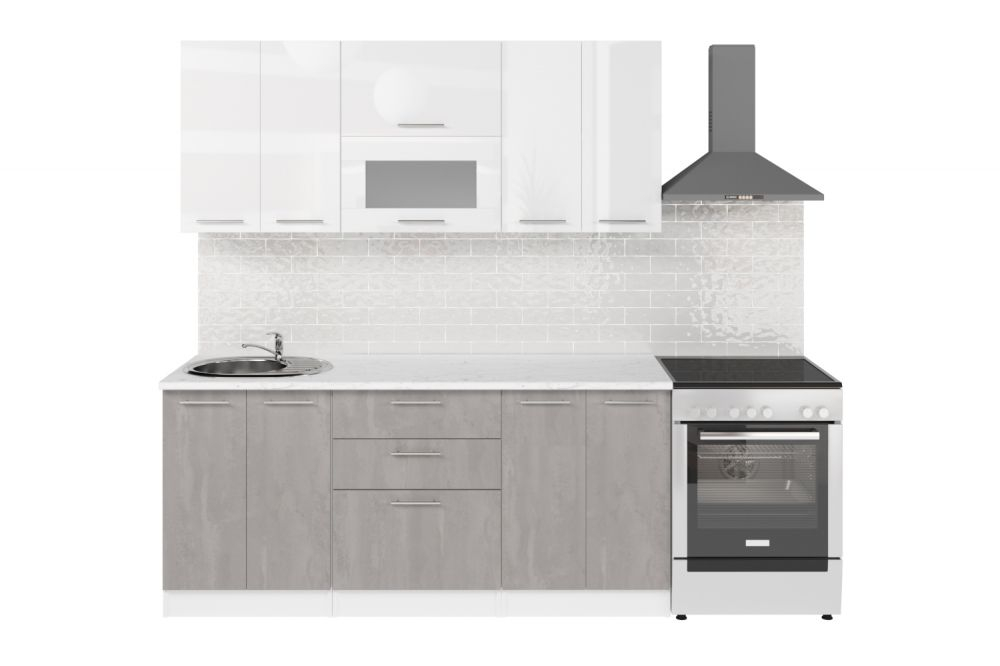 Кухонный гарнитур Терция экстра 5 3000 мм