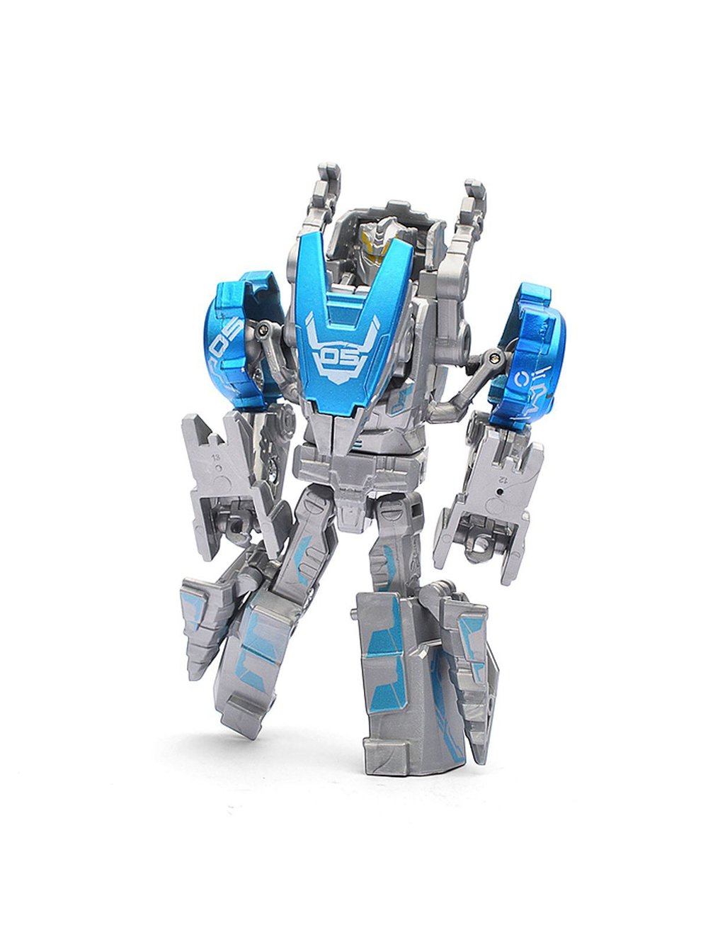 Игрушка Робот Быстрый воин трансформирующийся (HF9989-7) цвет серо-голубой
