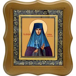 Ксения (Черлина-Браиловская), монахиня, преподобномученица. Икона на холсте.