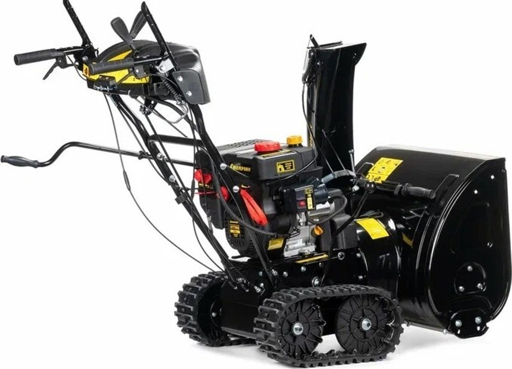 Снегоуборщик гусеничный бензиновый CHAMPION STT761E