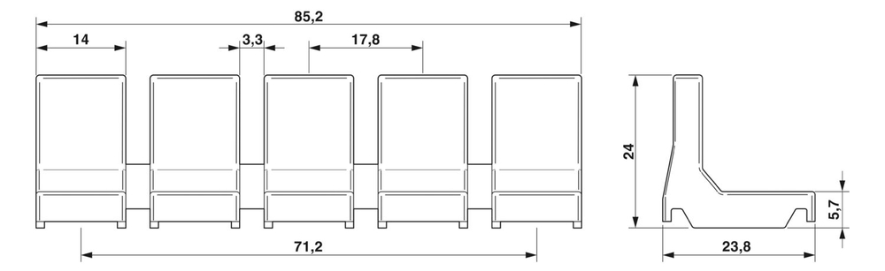1022224 - TMC 7 B BUS CAP - Защитная крышка