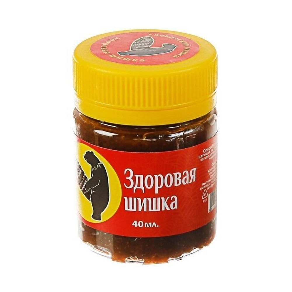 Кавказский афродизиак "Кавказский мишка - Здоровая шишка". 40 мл.