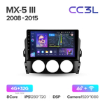 Teyes CC3L 9"для Mazda MX-5 III 3 NC 2008-2015