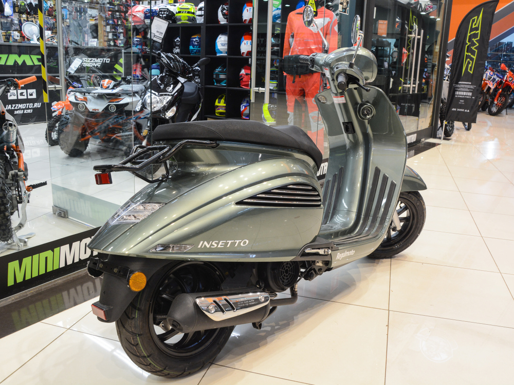 Скутер Regulmoto INSETTO 125 инжектор EFI Зеленый