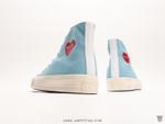 Кеды Comme des Garsons x Converse Chuck Taylor 1970s High