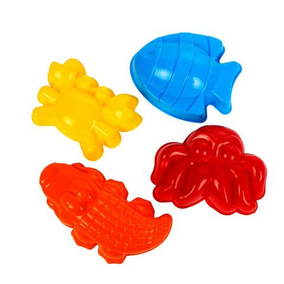 Песочный набор №8 4 формочки "Животные" (АлексТойз)