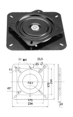 Основание под сиденье (вращающееся) C12501