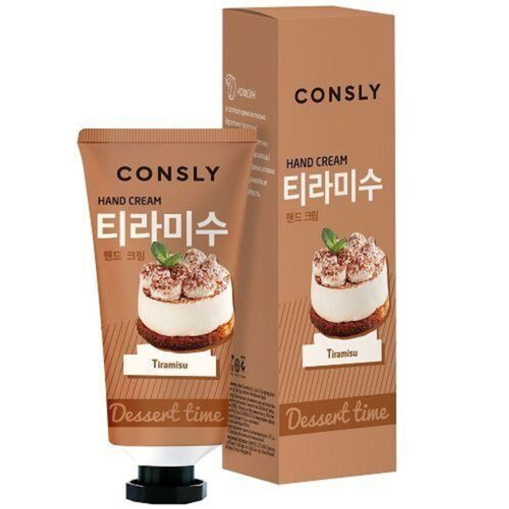 Consly Крем для рук с ароматом тирамису - Dessert time tiramisu hand cream, 100мл