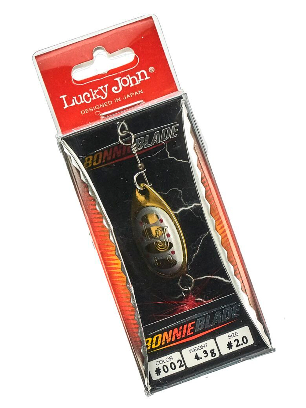 Блесна вращающаяся Lucky John BONNIE BLADE 2 04.3г 002 в блистере