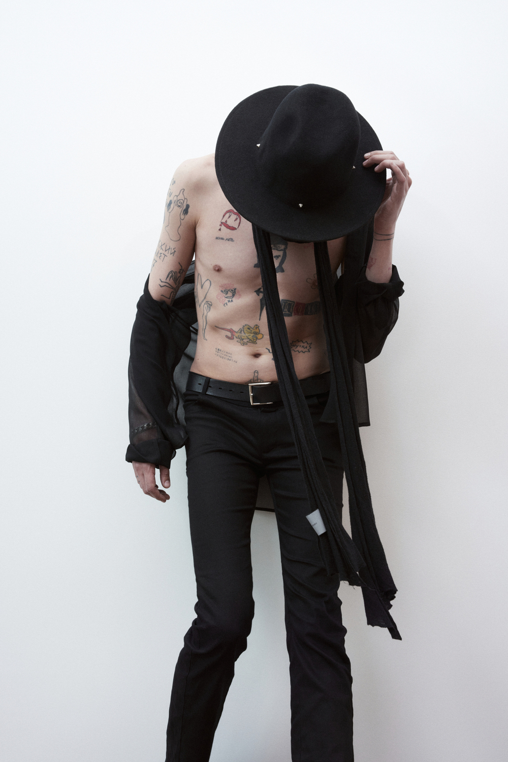 "Stage" razor-edge skinny jeans / Узкие джинсы