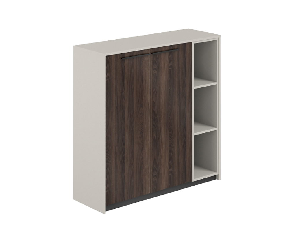 Шкаф средний со стеллажом RF.402.PG.DA.PG REEF (РИФФ)
