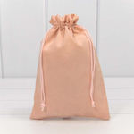Мешочек 14х20см Бархат класс А (Персиковый)