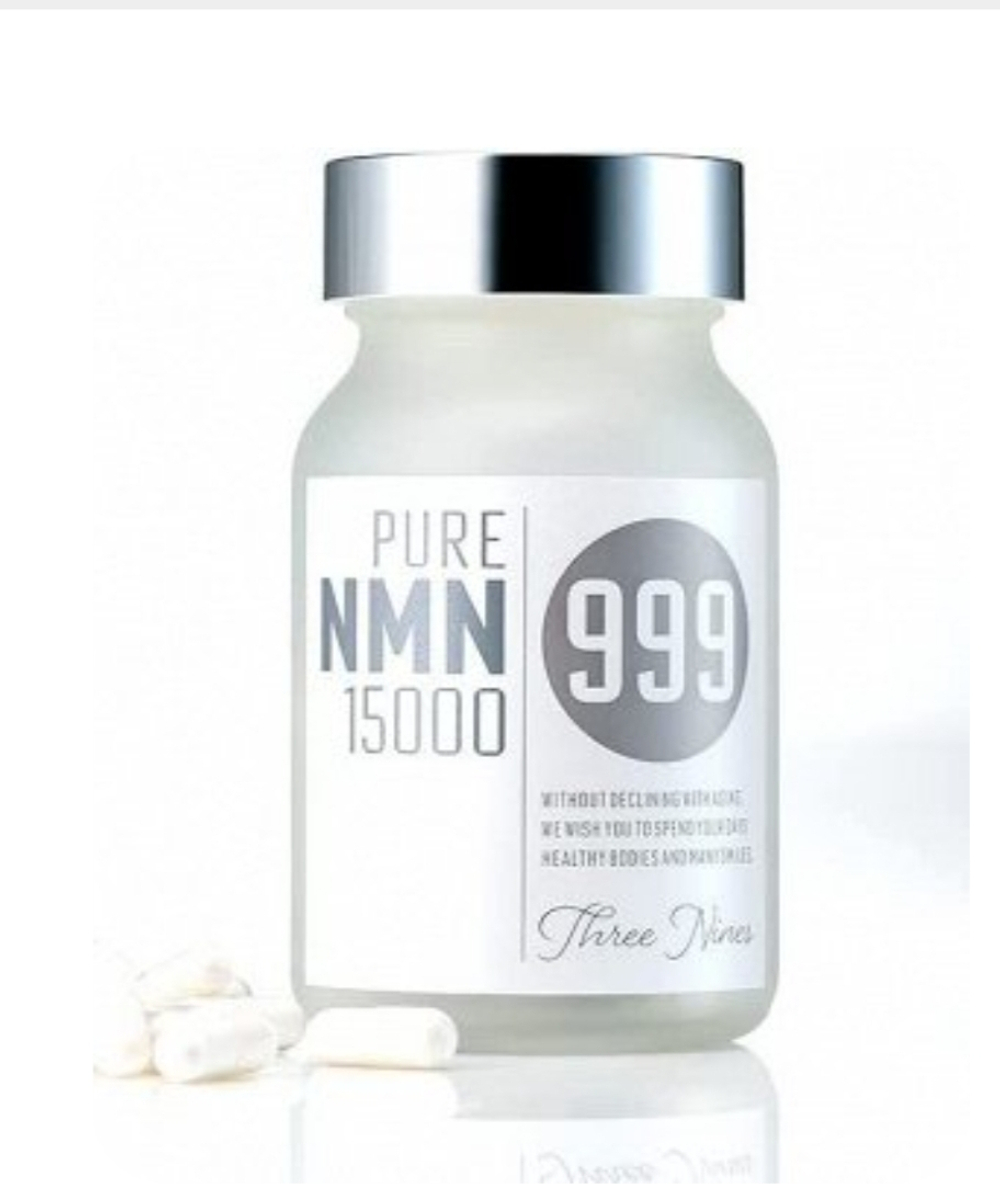 Three Nines NMN 15000 - комплекс NMN против старения (NMN 15000 мг в 90 капсулах)