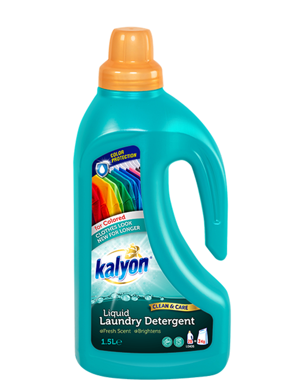 KALYON ГЕЛЬ ДЛЯ СТИРКИ ДЛЯ ЦВЕТНОГО БЕЛЬЯ 1500 мл x 9