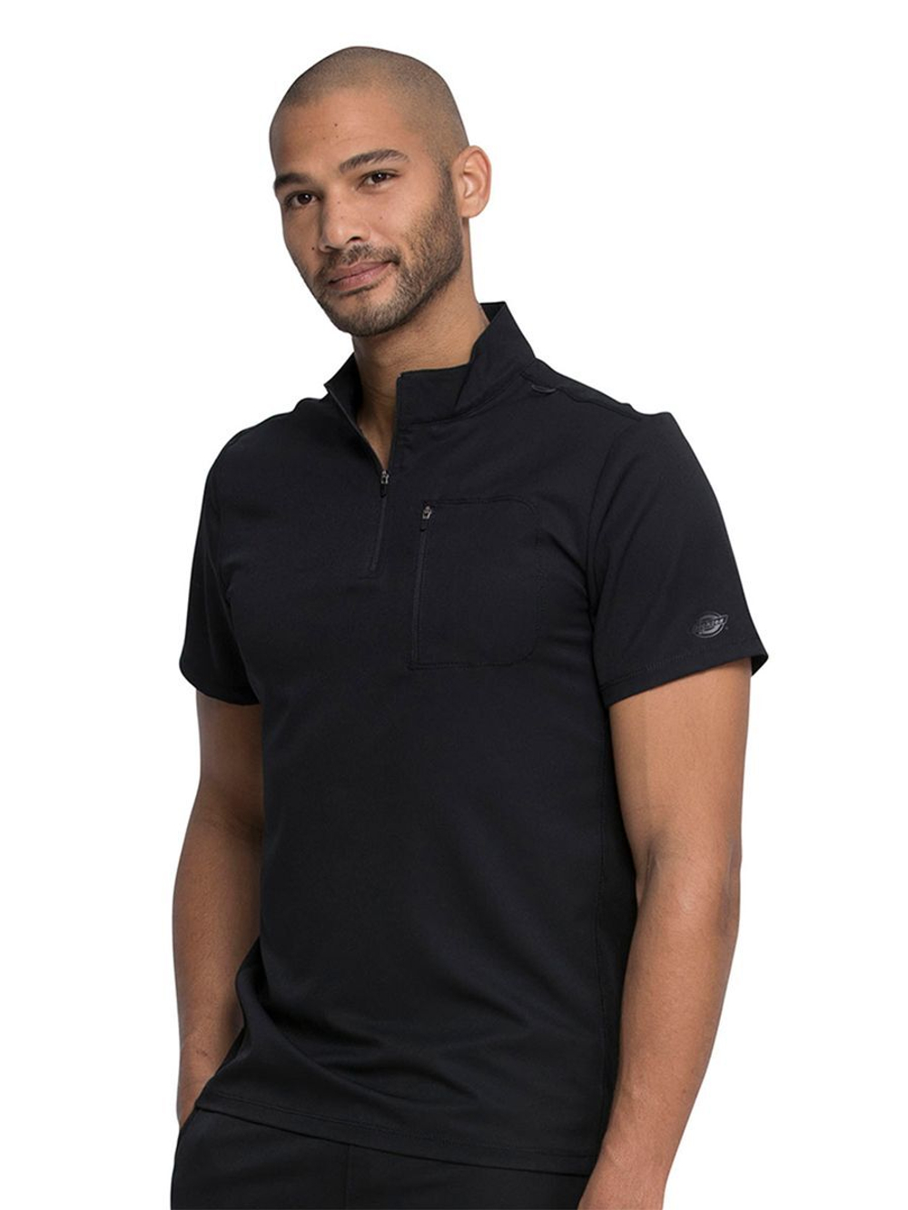 Топ медицинский мужской Dickies Prints DK860, черный, 4XL