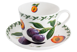 Чашка с блюдцем Слива в подарочной упаковке Maxwell & Williams