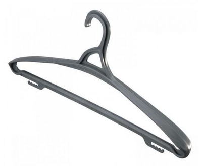Вешалка-плечики 44-46р-р пластик, черная 431201913 Бытпласт