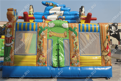 Коммерческий надувной батут "Пиратская радость"