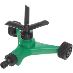 Разбрызгиватель «Всплеск» горизонтальный, круговой, 3 лейки, на колесах ДоброСад