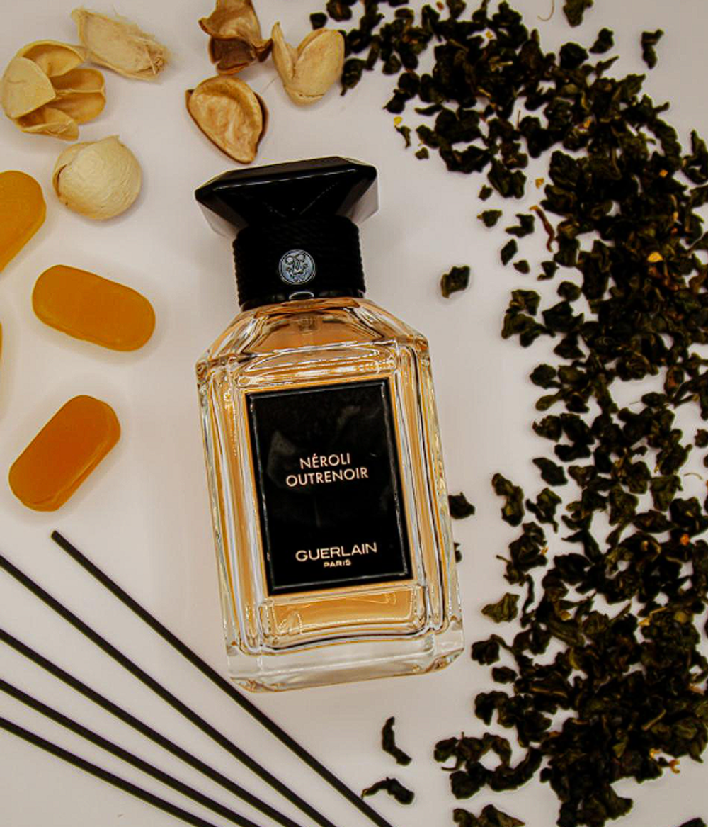 Néroli Outrenoir Guerlain 100 ml (Коробка парфюма без слюды, парфюм новый, распаковка для фото)