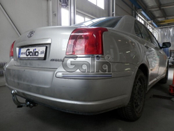 Фаркоп оцинкованный Galia T066A для Toyota Avensis седан/лифтбек 2003-2009(паспорт и сертификат в комплекте)(без электрики)