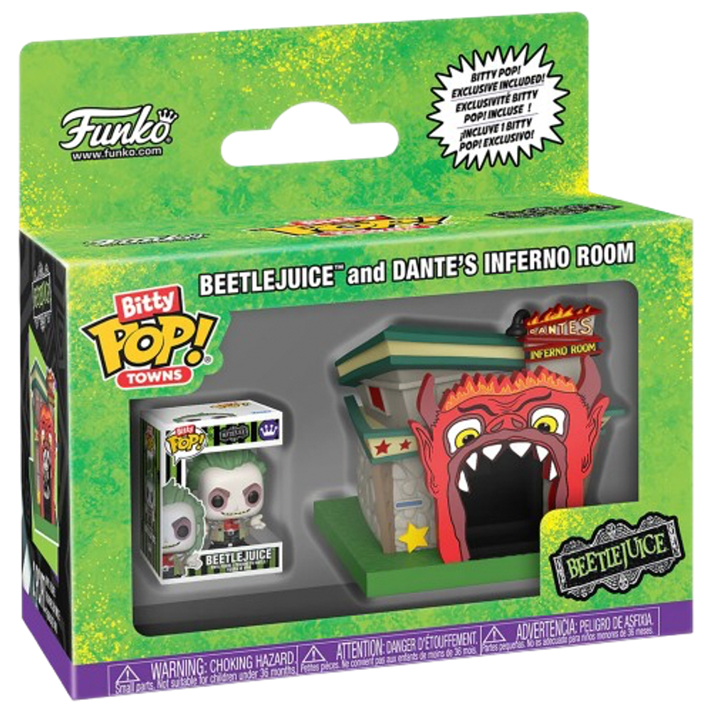 Фигурка Funko Bitty POP! Towns Beetlejuice Beetlejuice and Dante's Inferno Room
