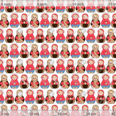 Современные матрёшки :) (на белом фоне) by Нина Ninanovika_art 484 DPI