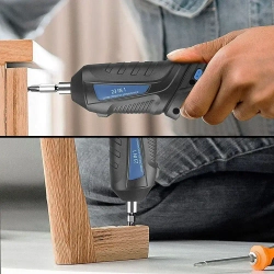 Электроотвертка аккумуляторная с набором насадок 23 в 1/Шуруповерт с битами KS-882052/Электро инструмент для ремонта, монтажа