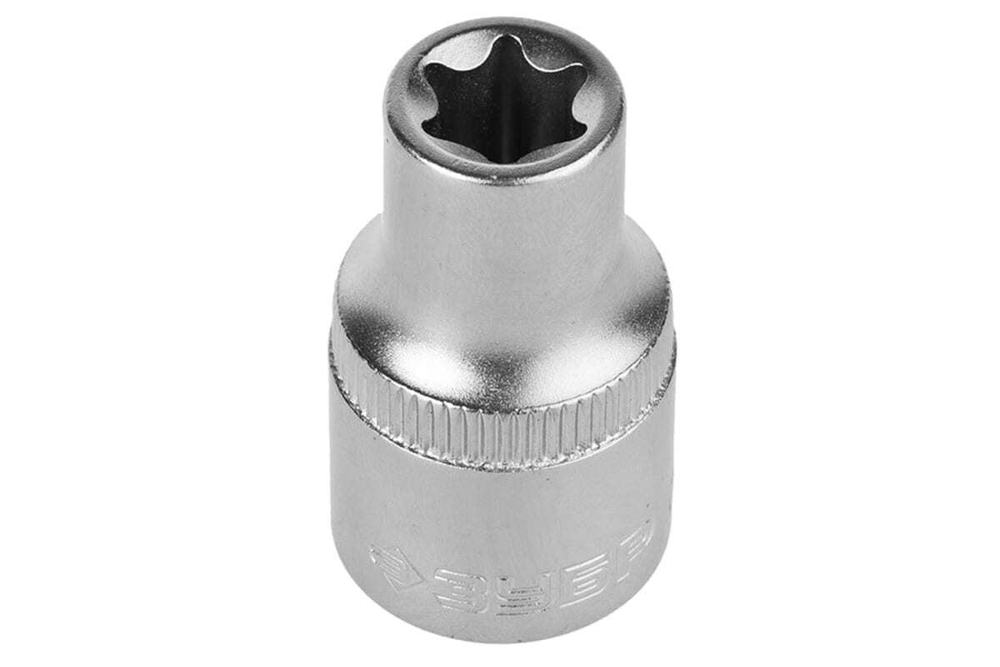 Головка торцовая МАСТЕР (Е22; 1/2"; Cr-V; E-TORX) Зубр 27719-22
