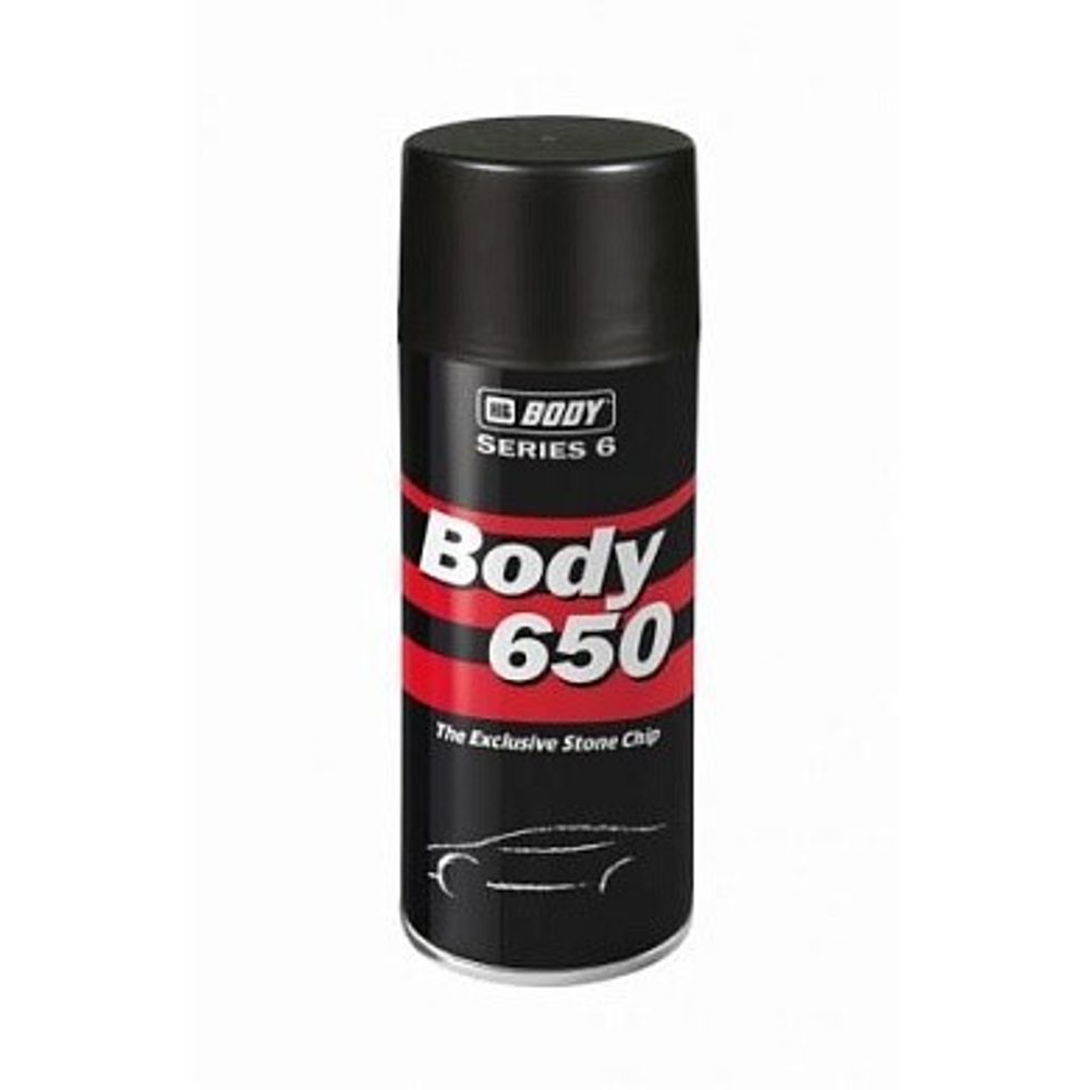 Антигравий 400 мл Серый (аэрозоль)  Боди-650  антикор. каучуковый (BODY)