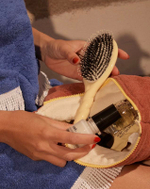 La Bonne Brosse Массажная расческа для волос N 03 Essential Sensitive Scalp Brush - Creamy White