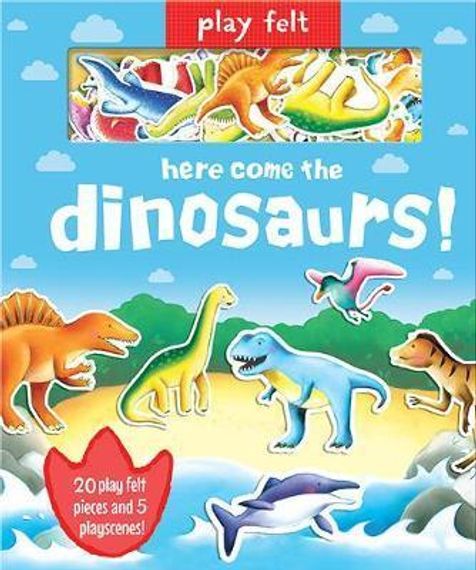 Play Felt Here come the dinosaurs!