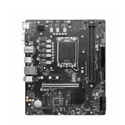 MSI PRO H610M-E DDR4 (H610, LGA1700, 2 DDR4, 1 PCI-Ex16, 1 PCI-Ex1, 1 M.2, 4 SATA3.0, 4 USB3.2Gen1, 8 USB 2.0)