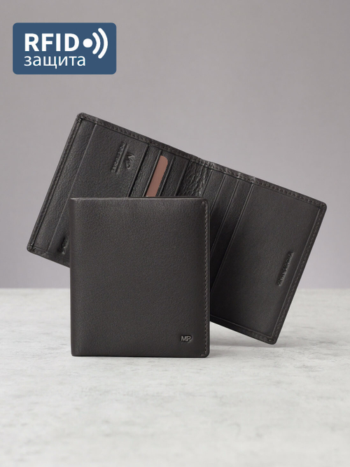 B250016R Castanho - Футляр для карт с RFID защитой MP