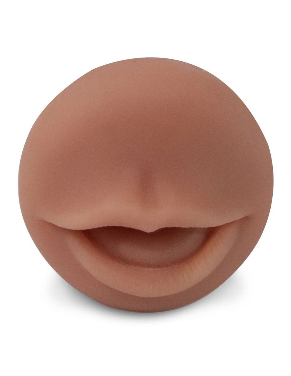 Мастурбатор-ротик Coed Cocksucker (Цвет: карамель (темно-бежевый))