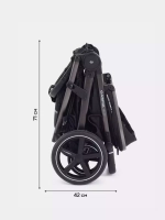 Коляска детская RANT "CASPIA 2.0" RA100 Black