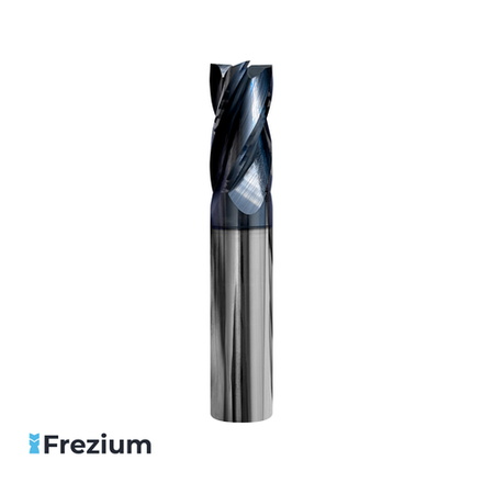 Концевая твердосплавная фреза по металлу "TCE" (18x18x35x100 Z4; VFS 4180 SC2040)