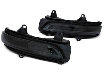 Боковые указатели поворота в зеркалах SMOKE LED SEQ для TOYOTA LAN CRUISER PRADO 150 09-