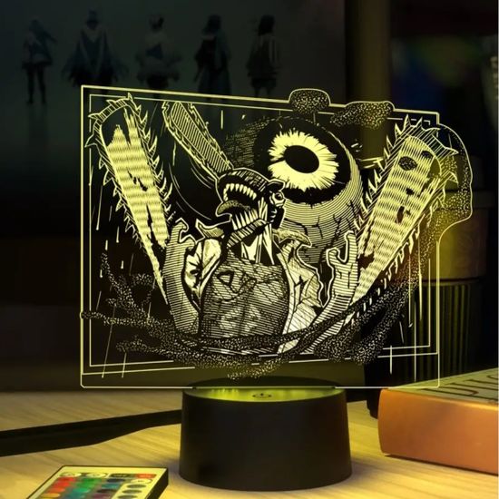 3D лампа Дэндзи Человек-бензопила