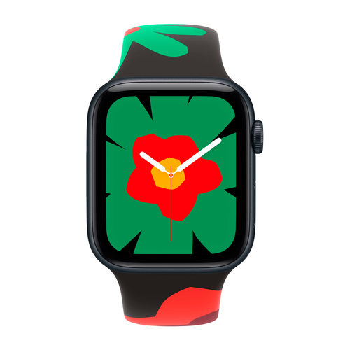 Умные часы Apple Watch SE 3 (2025) GPS, 44mm, Midnight Aluminium Case with Black Unity Sport Band, M/L