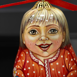 Матрешка "Антошка"( ручная роспись Палех)