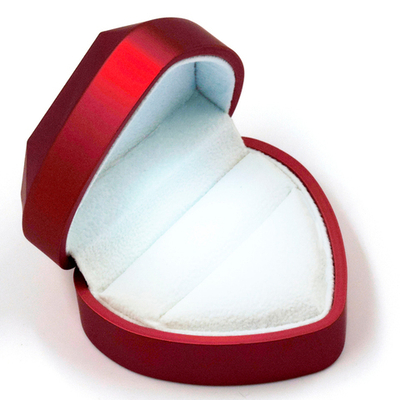 Футляр пластиковый "сердечко" с подсветкой, серия "СЕВЕРНОЕ СИЯНИЕ", 65х71х45 мм