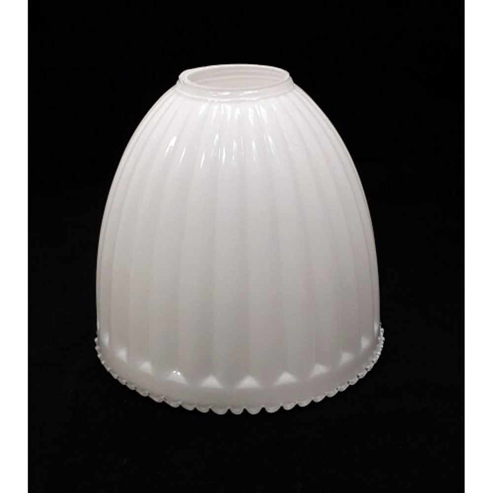 Плафон стеклянный "Белый вальс"